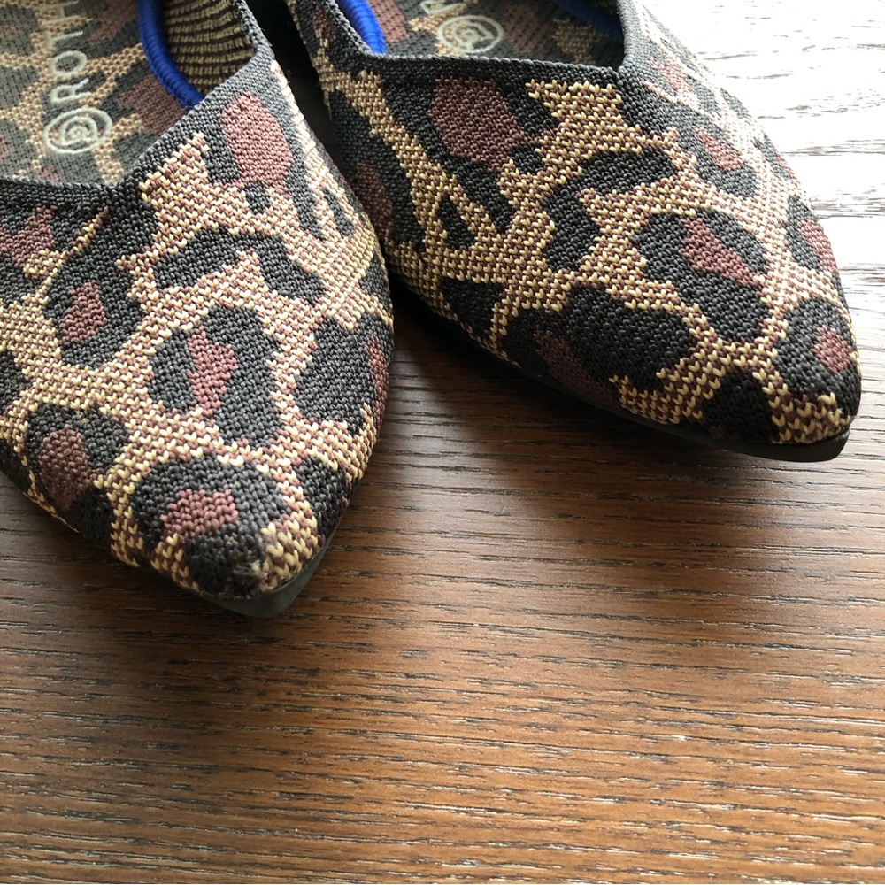 Rothy’s The Point Wild Cat Retired Size 9 - image 5